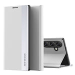 Til Samsung Galaxy A54 5G Elektroplettering PU-lædertelefoncover Stativ Ridsefast Smartphone-etui