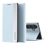Til Samsung Galaxy A54 5G Elektroplettering PU-lædertelefoncover Stativ Ridsefast Smartphone-etui