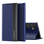 Til Samsung Galaxy A54 5G Elektroplettering PU-lædertelefoncover Stativ Ridsefast Smartphone-etui