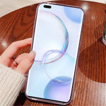 KADEM For Huawei nova 9 Anti-Scratch Rhinestone Design Phone Shell Case Flower Pattern Decor Glitter Powder Soft TPU Cell Phone Cover