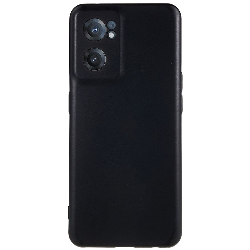 OnePlus Nord CE 2 5G Anti-fingeravtryck Matt Flexibelt Svart Mobilmobilskal TPU-skal Reptåligt Skyddsskal