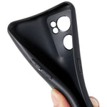 OnePlus Nord CE 2 5G Anti-fingeravtryck Matt Flexibelt Svart Mobilmobilskal TPU-skal Reptåligt Skyddsskal