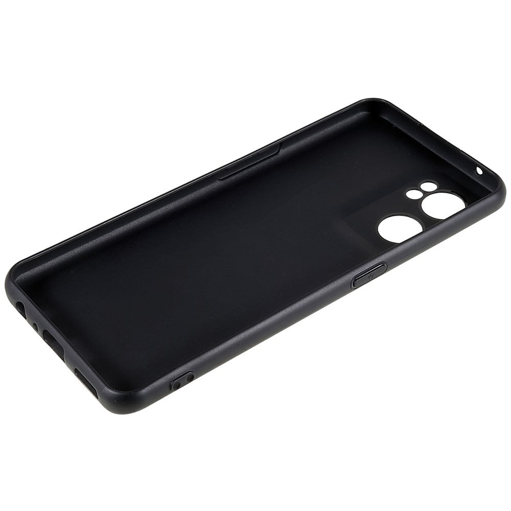 OnePlus Nord CE 2 5G Anti-fingeravtryck Matt Flexibelt Svart Mobilmobilskal TPU-skal Reptåligt Skyddsskal