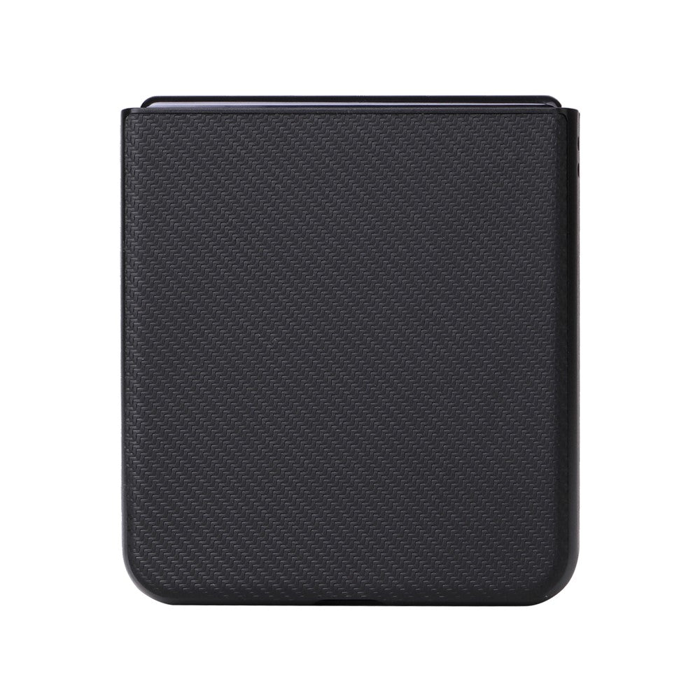 For Oppo Find N2 Flip 5G Anti-scratch Phone Back Cover PU Leather + PC Non-slip Phone Case
