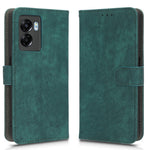 Oppo A57 (2022) 5G / A77 5G / K10 5G / Realme V23 5G / Q5i / Narzo 50 5G / OnePlus Nord N300 5G RFID-blockerande PU-lädermobilskal Magnetiskt fodral med plånboksställ