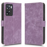 For Oppo A57 4G / A57s 4G / A57e 4G / A77 4G RFID Blocking PU Leather Anti-drop Phone Case Protective Magnetic Mobile Phone Cover with Wallet Stand