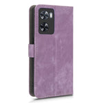 For Oppo A57 4G / A57s 4G / A57e 4G / A77 4G RFID Blocking PU Leather Anti-drop Phone Case Protective Magnetic Mobile Phone Cover with Wallet Stand