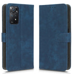 For Xiaomi Redmi Note 11 Pro 4G (MediaTek) / Note 11 Pro 5G (Qualcomm) / Note 12 Pro 4G / Note 11E Pro 5G RFID Blocking PU Leather Phone Case Fully Wrapped Magnetic Mobile Phone Cover with Wallet Stand