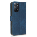 For Xiaomi Redmi Note 11 Pro 4G (MediaTek) / Note 11 Pro 5G (Qualcomm) / Note 12 Pro 4G / Note 11E Pro 5G RFID Blocking PU Leather Phone Case Fully Wrapped Magnetic Mobile Phone Cover with Wallet Stand