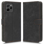 RFID Blocking Magnetic Phone Case For Huawei nova Y61 4G / Enjoy 50z 4G, Anti-scratch PU Leather Phone Wallet  Cover with Stand