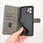RFID Blocking Magnetic Phone Case For Huawei nova Y61 4G / Enjoy 50z 4G, Anti-scratch PU Leather Phone Wallet  Cover with Stand