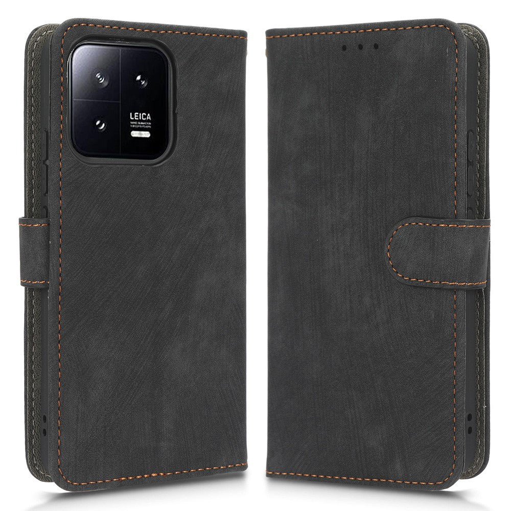 Xiaomi 13 Pro 5G Flip Läder Plånboksfodral Fallskydd RFID-blockerande mobilfodral med Plånbok