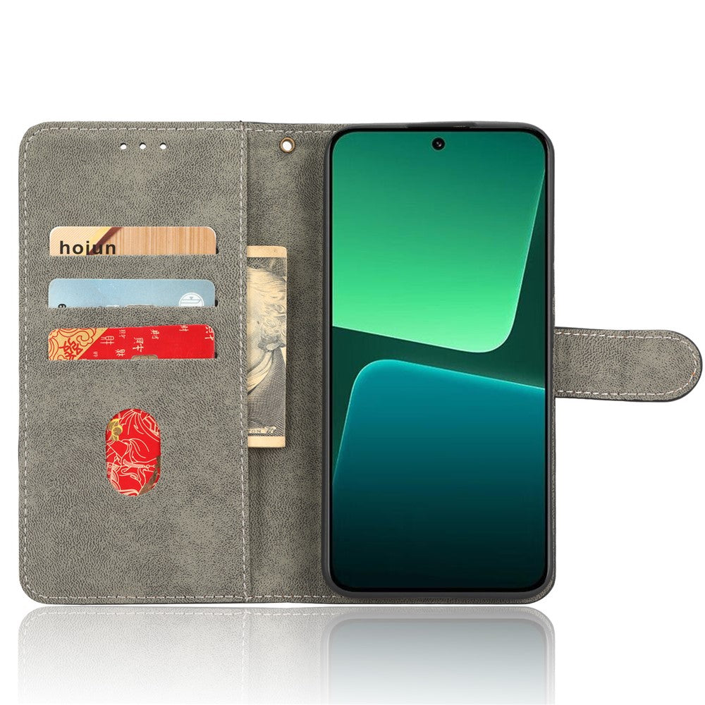 Xiaomi 13 Pro 5G Flip Läder Plånboksfodral Fallskydd RFID-blockerande mobilfodral med Plånbok