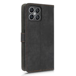 For Honor X8 4G / X30i RFID Blocking Anti-scratch Phone Case Magnetic PU Leather Flip Smartphone Cover with Wallet Stand