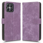 For Honor X8 4G / X30i RFID Blocking Anti-scratch Phone Case Magnetic PU Leather Flip Smartphone Cover with Wallet Stand