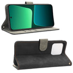 For Xiaomi 13 5G Anti-drop RFID Blocking Phone Case Shockproof PU Leather Phone Wallet Cover Foldable Stand