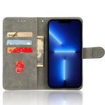 Mobilskal för Xiaomi 13 Pro 5G, RFID-blockerande magnetiskt läderfodral med plånboksställ