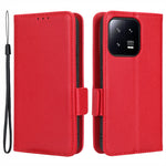 For Xiaomi 13 Pro 5G Dual Magnetic Clasp Litchi Texture Flip Leather Phone Case Wallet Stand Protective Phone Cover