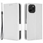 PU-läderfodral för smartphone till Huawei nova y61 4G / enjoy 50z 4G, dubbelt magnetiskt spänne, litchitexturerat fällbart plånboksfodral, reptåligt mobilfodral
