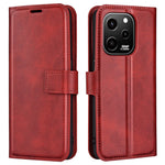 For Huawei nova Y61 4G Calf Texture PU Leather Phone Case Wallet Stand Full Body Flip Folio Square Magnetic Clasp Protective Cover