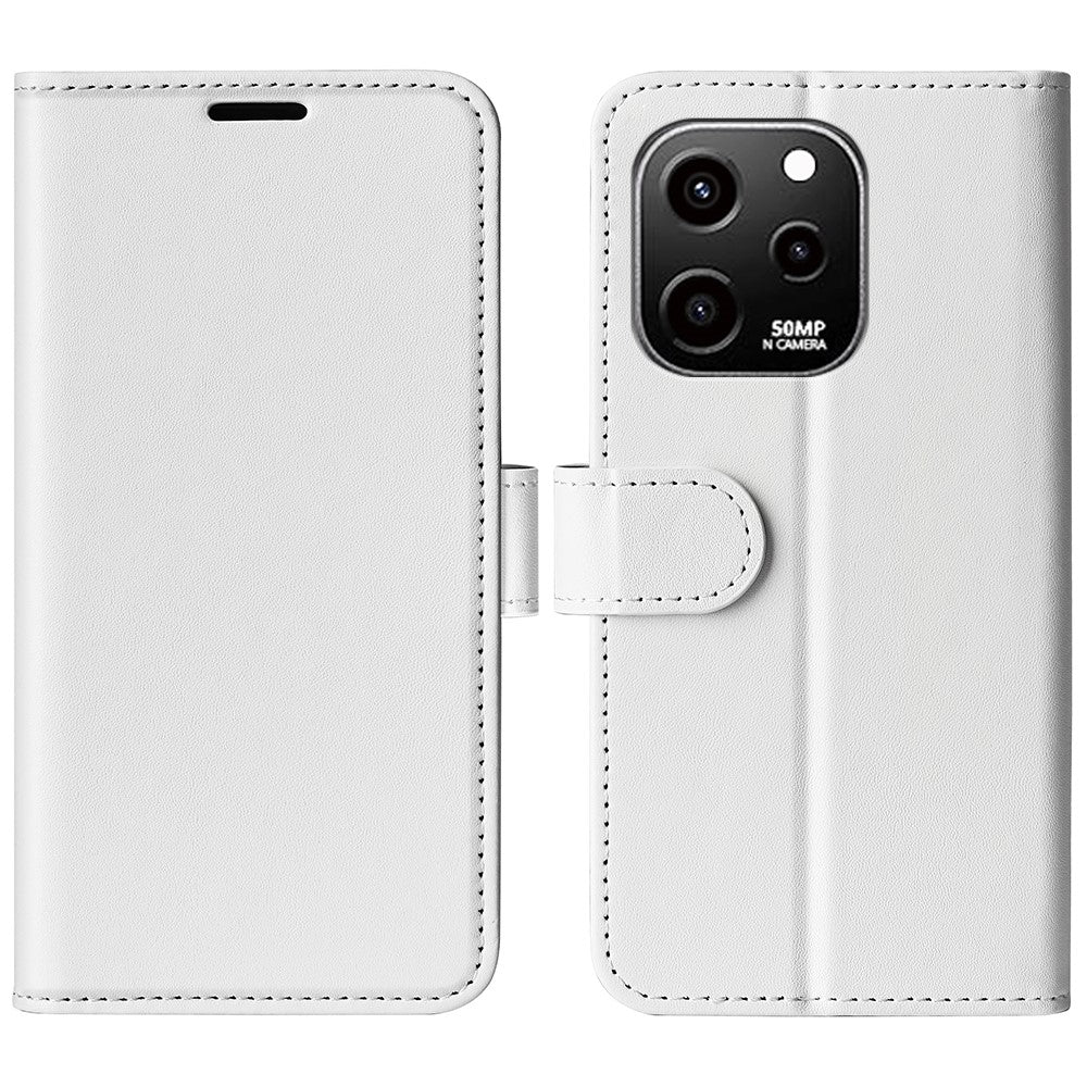For Huawei nova Y61 4G Crazy Horse Texture PU Leather Wallet Case Stand Shockproof Flip Protective Phone Cover