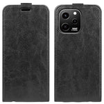 For Huawei nova Y61 4G Vertical Flip PU Leather Protective Cover Card Holder Crazy Horse Texture Magnetic Clasp Shockproof Phone Case