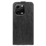 For Huawei nova Y61 4G Vertical Flip PU Leather Protective Cover Card Holder Crazy Horse Texture Magnetic Clasp Shockproof Phone Case