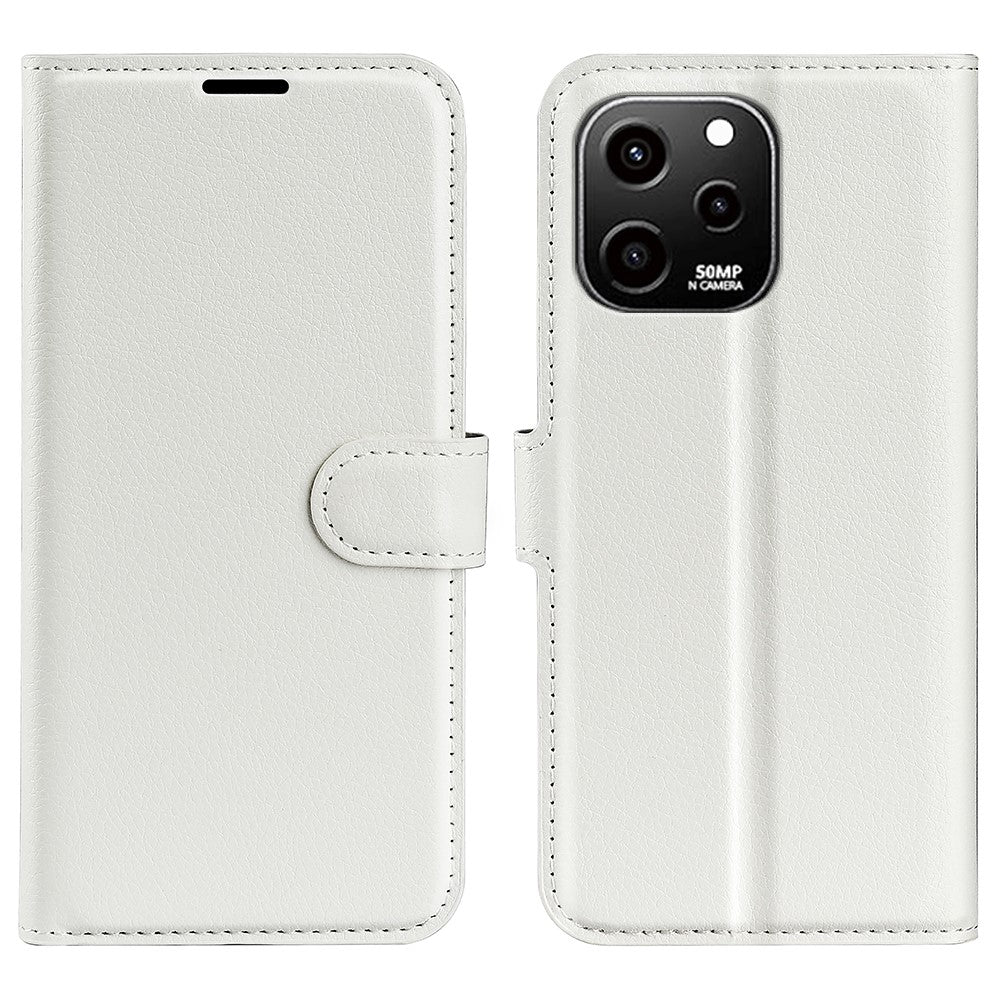 For Huawei nova Y61 4G Full Protection Flip Phone Case Litchi Texture PU Leather Stand Wallet Phone Cover