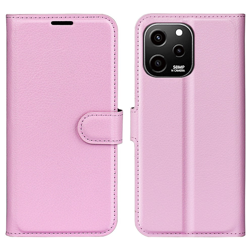 For Huawei nova Y61 4G Full Protection Flip Phone Case Litchi Texture PU Leather Stand Wallet Phone Cover