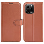For Huawei nova Y61 4G Full Protection Flip Phone Case Litchi Texture PU Leather Stand Wallet Phone Cover