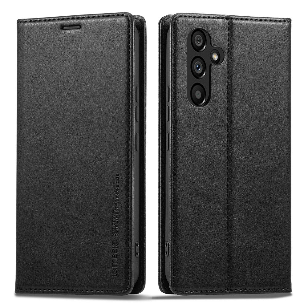 LC.IMEEKE Til Samsung Galaxy A54 5G Anti-ridse PU Læder Flip Cover Telefonpung RFID Blokerende Stander Magnetisk Absorption Stødsikkert Telefoncover