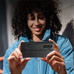 LC.IMEEKE Til Samsung Galaxy A54 5G Anti-ridse PU Læder Flip Cover Telefonpung RFID Blokerende Stander Magnetisk Absorption Stødsikkert Telefoncover