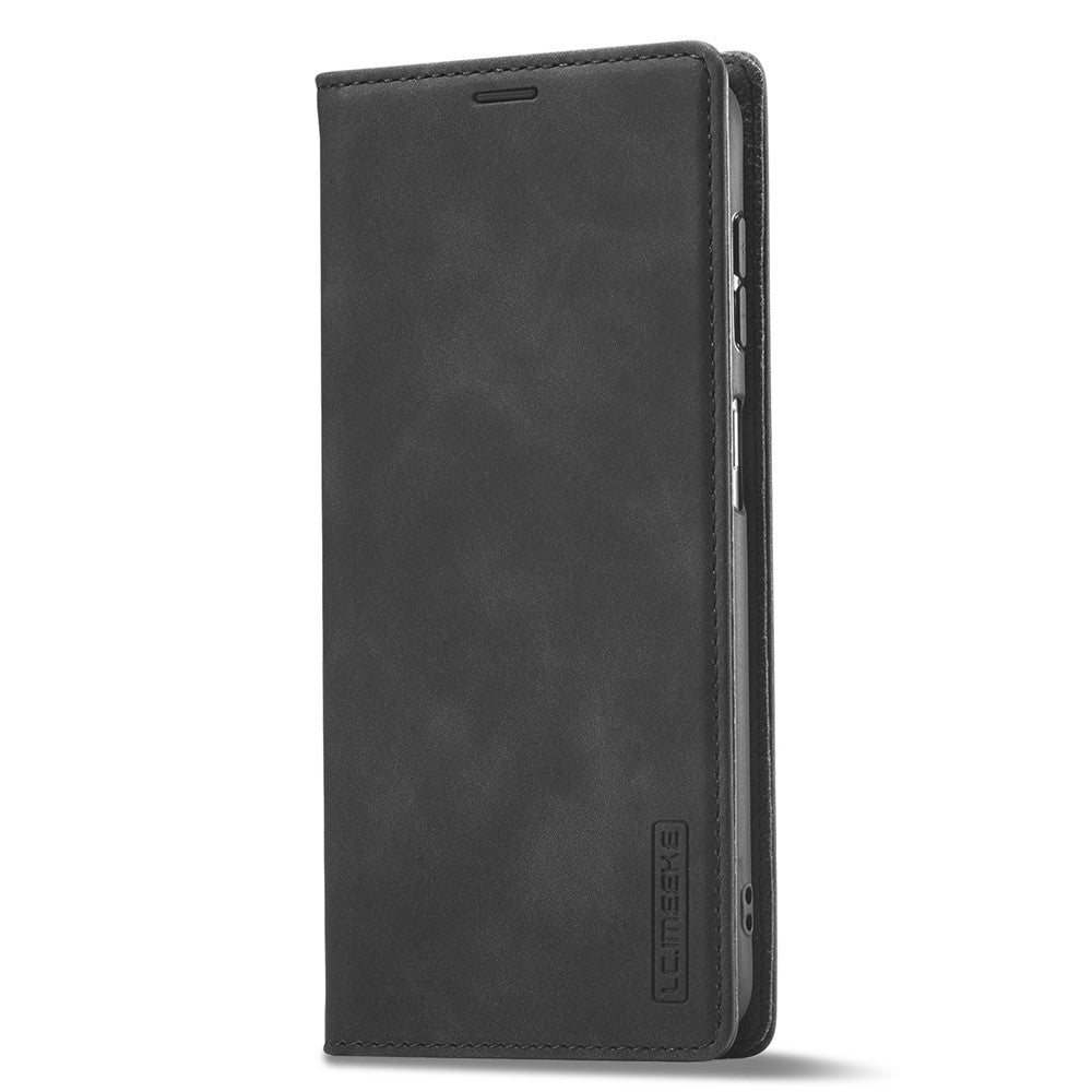 LC.IMEEKE Til Samsung Galaxy A34 5G Beskyttende Mobiltelefoncover PU Læder Flip Folio Wallet Stand Magnetisk Absorptions Telefonetui