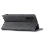 LC.IMEEKE Til Samsung Galaxy A34 5G Beskyttende Mobiltelefoncover PU Læder Flip Folio Wallet Stand Magnetisk Absorptions Telefonetui