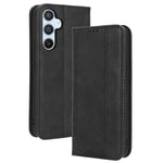 Retro Texture Phone Cover For Samsung Galaxy A54 5G, Magnetic Auto Closing Imprinted Pattern PU Leather Flip Wallet Stand Phone Case