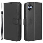 Til Samsung Galaxy A04e 4G / F04 4G / M04 4G Magnetisk Lukkebeskyttende Telefoncover Diamant Tekstur PU Læder Foldbart Stativ Flip Pung Telefoncover