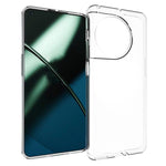 Til OnePlus 11 5G Krystalklar Telefoncover Stødbeskyttende Blødt TPU Slankt Cover