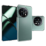 Til OnePlus 11 5G Krystalklar Telefoncover Stødbeskyttende Blødt TPU Slankt Cover