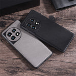 OnePlus 11 5G Nylonbelagt TPU-mobilskal Vävd textur Halkfri repfri skal