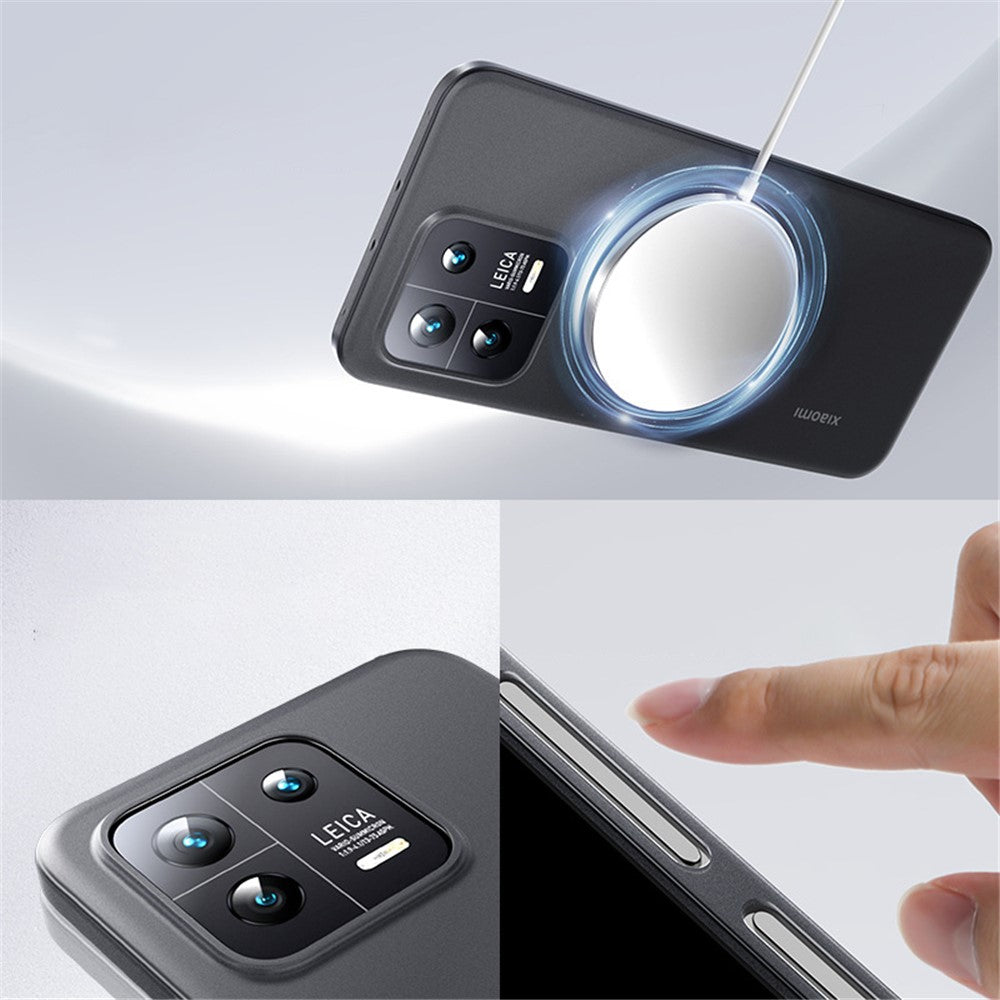 Xiaomi 13 5G Ultratunt PP-mobilskal Anti-fingeravtryck Matt Reptåligt bakskal