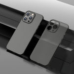 For iPhone 12 Pro Max 6.7 inch Anti-Scratch Matte Finish Phone Case Ultra Slim Protective PP Cover