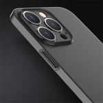For iPhone 12 Pro Max 6.7 inch Anti-Scratch Matte Finish Phone Case Ultra Slim Protective PP Cover