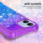 For Samsung Galaxy A04e 4G / F04 4G / M04 4G TPU Case Gradient Quicksand Phone Back Cover