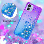 For Samsung Galaxy A04e 4G / F04 4G / M04 4G TPU Case Gradient Quicksand Phone Back Cover