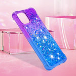 For Samsung Galaxy A04e 4G / F04 4G / M04 4G TPU Case Gradient Quicksand Phone Back Cover