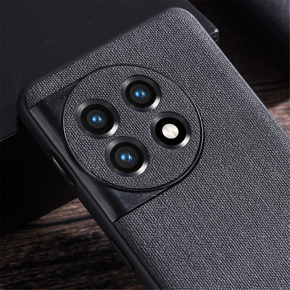 For OnePlus 11 5G Cloth Texture Phone Cover Anti-scratch TPU Protective Case