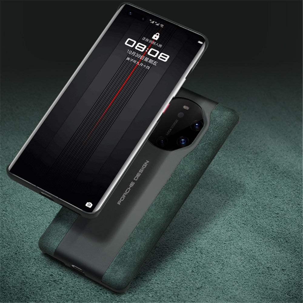 QIALINO Slim-skal till Huawei Mate 50 RS Porsche Design 4G-mobilskal Hårt PC-skyddsskal för män