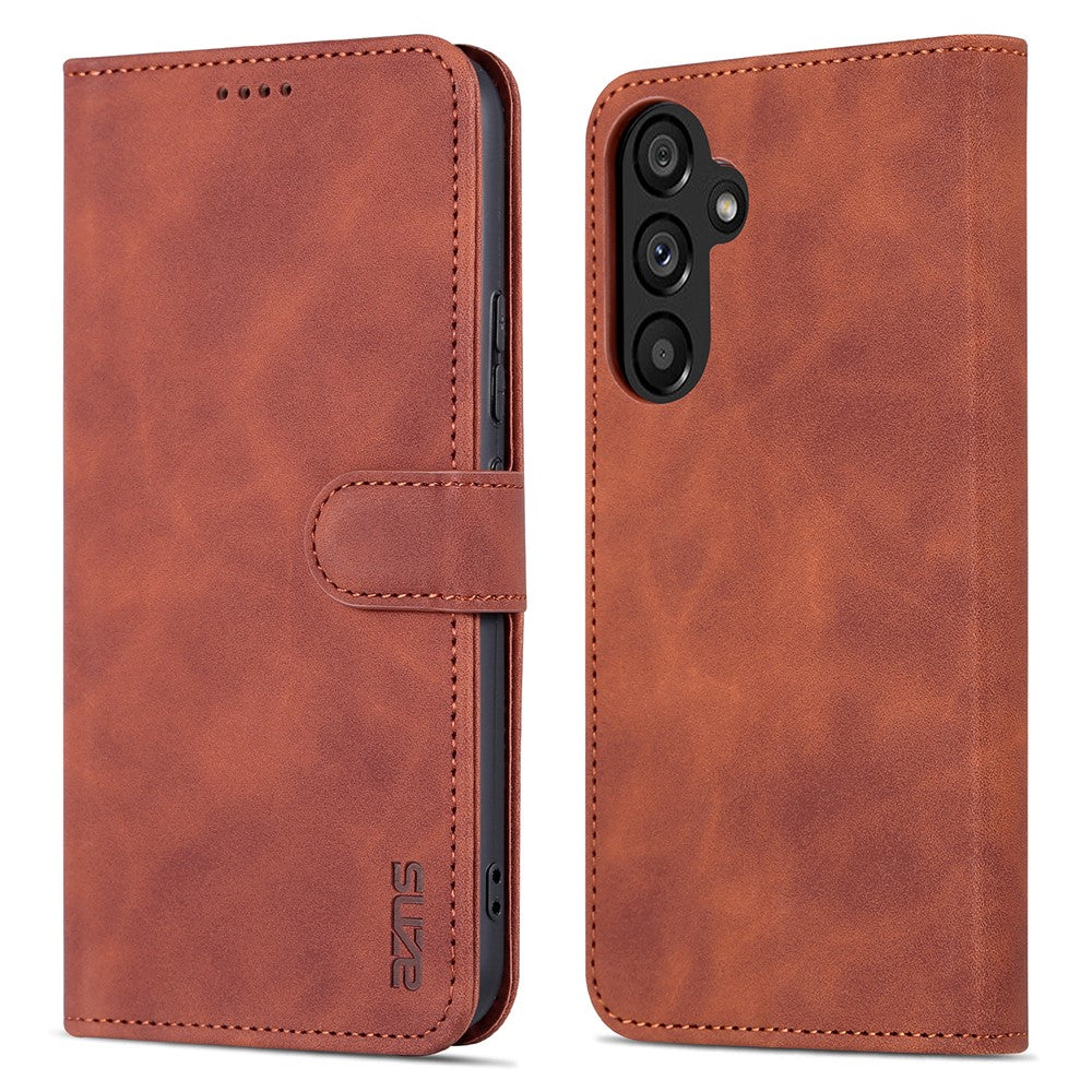 AZNS For Samsung Galaxy A34 5G Shockproof Phone Case Protective Magnetic Flip Leather Wallet Cover with Stand