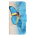 Leather Case for Xiaomi Redmi Note 12 5G (Global) / (India) / (China) / Poco X5 5G Cross Texture Wallet Stand Pattern Printing Phone Cover