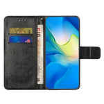 PU Leather Phone Cover For Xiaomi Redmi Note 12 Pro 5G, Imprinted Butterfly Flower Pattern Stand Wallet Phone Case with Strap